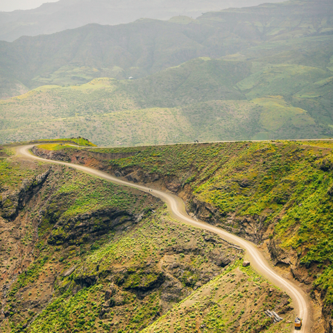 Environmental shot of Ethiopia.