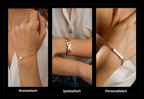 Armbänder - Romantisch, Symbolisch, Personalisiert