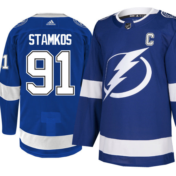 adidas Brayden Point #21 Tampa Bay Lightning 2022 Reverse Retro