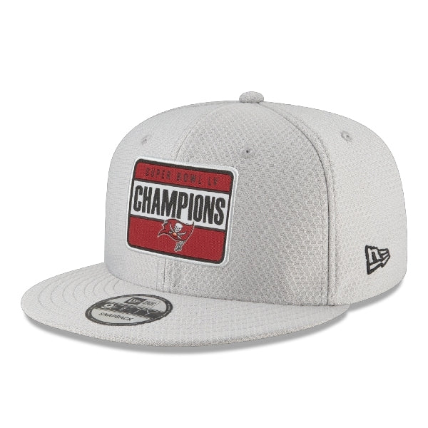 Tampa Bay Buccaneers New Era NFC Champions Locker Room Adjustable Hat