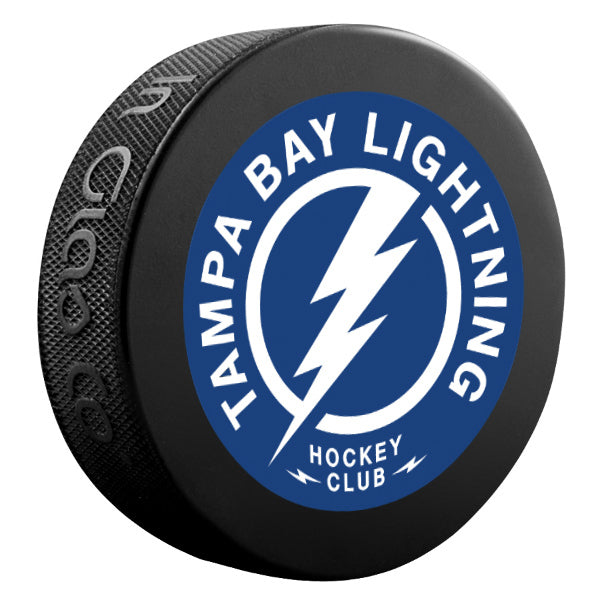 Tampa Bay Lightning Limited Edition Reverse Retro 2022 Fire Puck