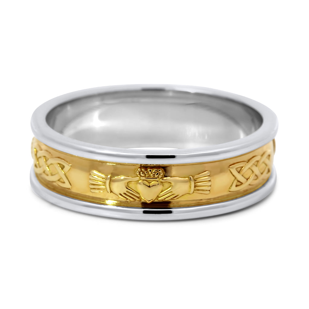 Atelier Luz 18k Yellow Gold Three Row Bubble Wedding Ring – DESIGNYARD