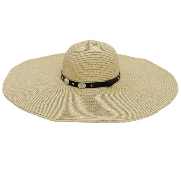 8 INCH WIRED BRIM SUN HAT