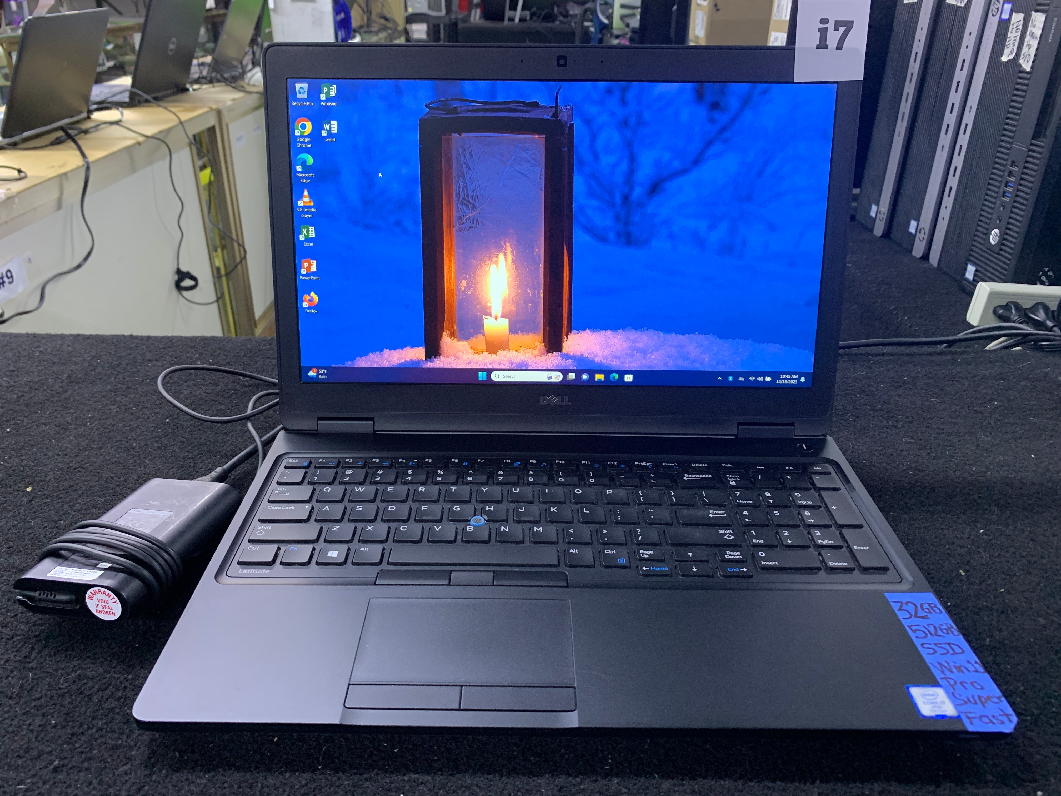 Dell Latitude 5580 | i7 | 32GB Ram | 512GB SSD | Win 11 Pro