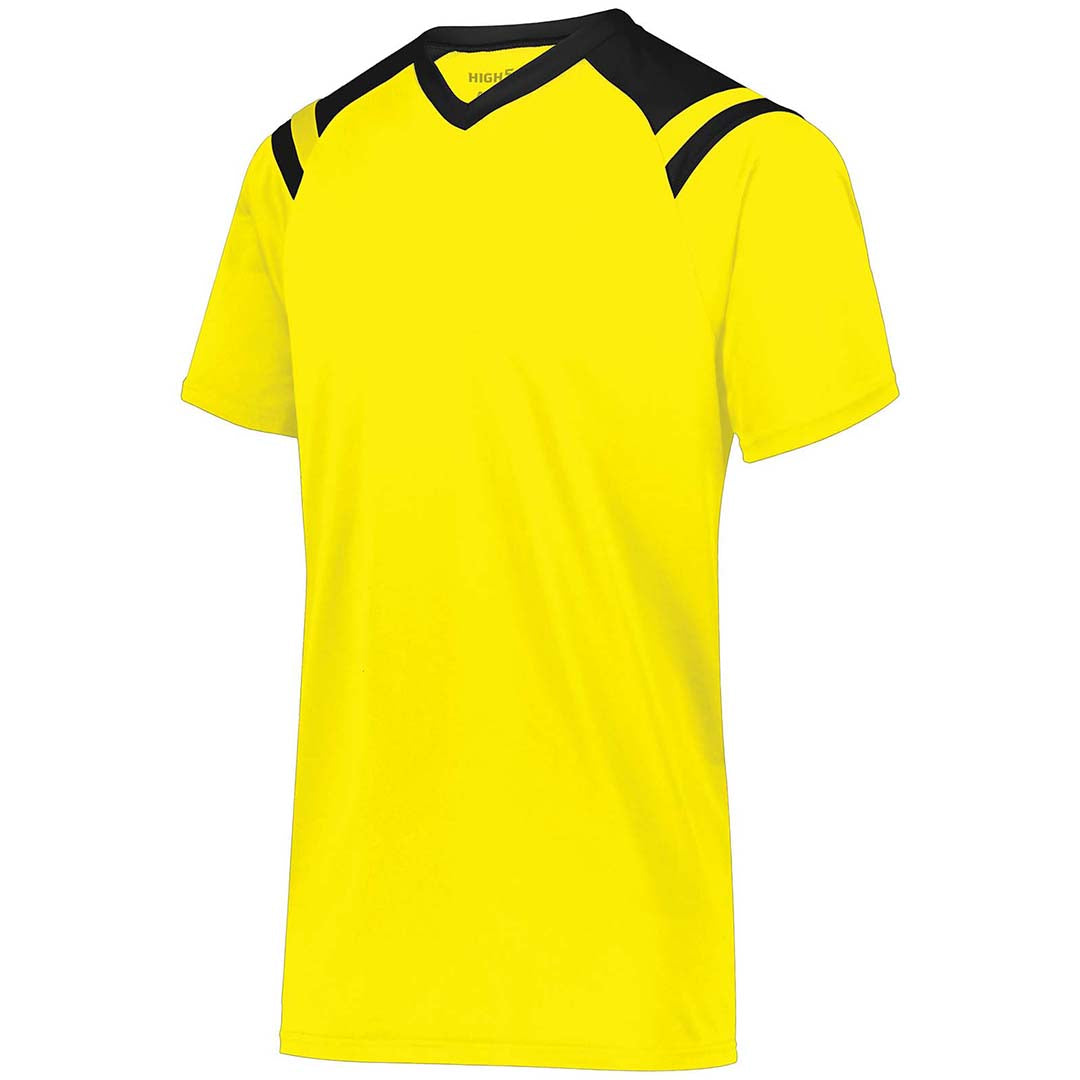 Sheffield Soccer Jersey Electric Yellow/Black - Jersey Factory USD product image