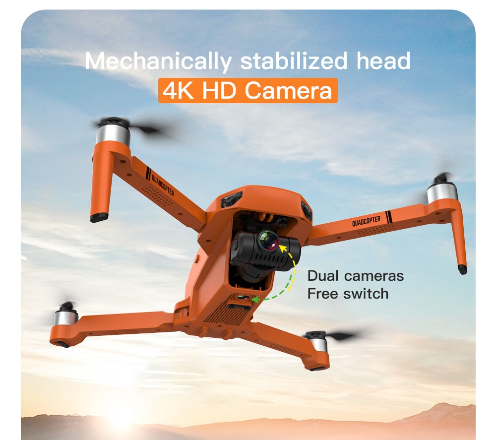 2023 New GPS Drone 4k Professional 8K HD Camera 2-Axis Gimbal Anti-Shake Aerial Photography Brushless Foldable Quadcopter 1.2km