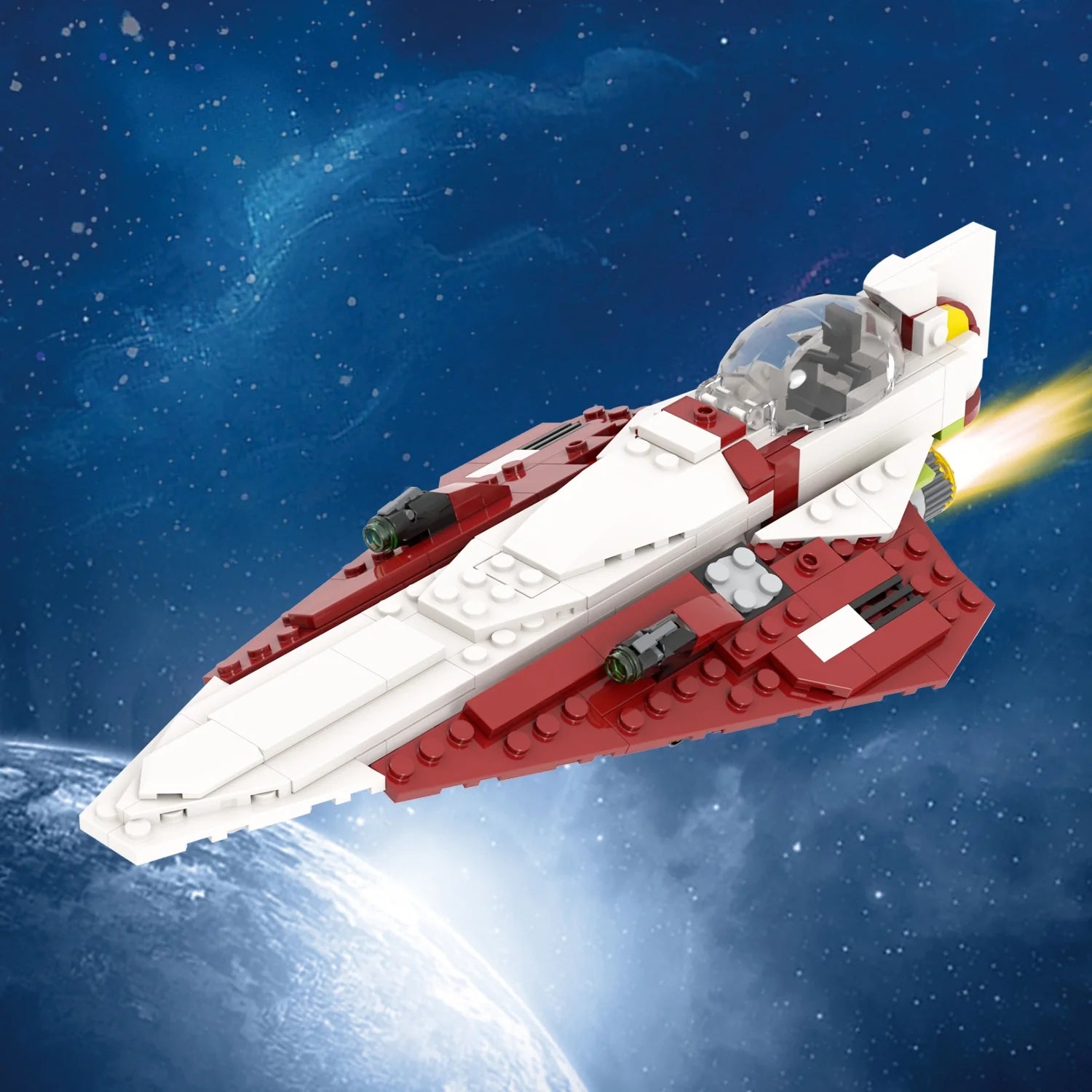 Jedi Starfighter Custom Star Wars MOC