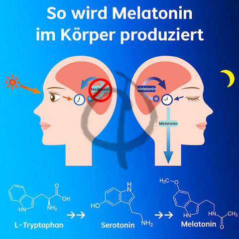 Wo wird Melatonin gebildet