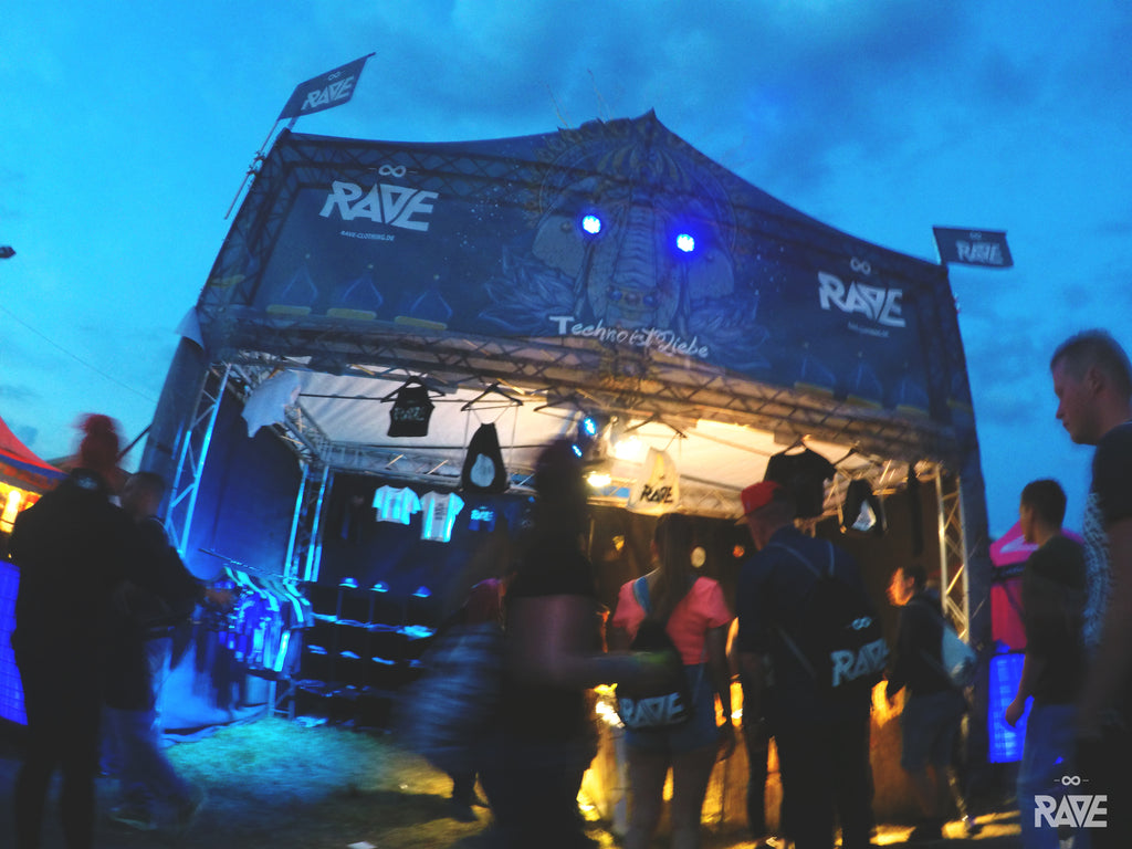 RAVE Clothing Nature One Festival Store