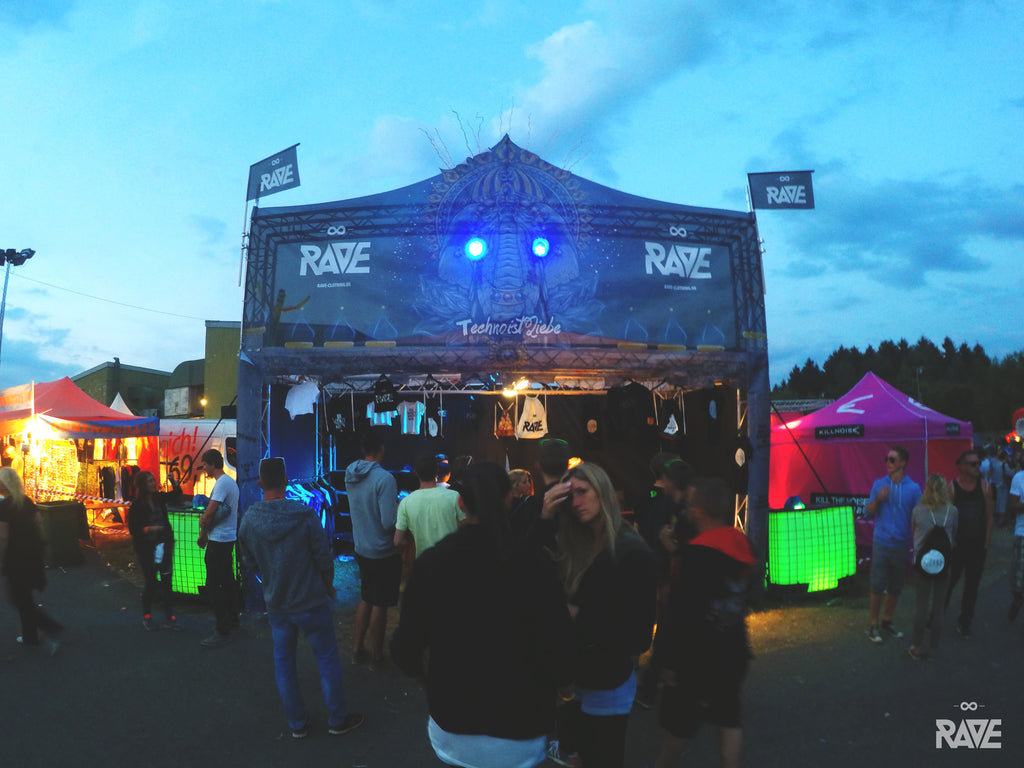 RAVE Clothing Nature One Festival Store