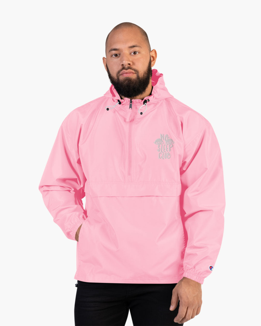 pink champion windbreaker