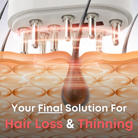 Hair Loss & Thinning solution. OpuScalp Viva:Advanced scalp care massager