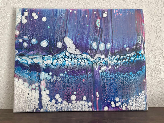 Underwater Ocean Painting with colorful coral on 11x14 Canvas, Under –  Janelle's Acrylic Art