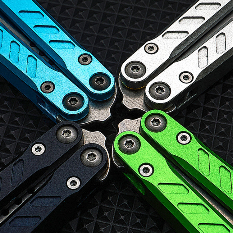 Armed Shark Aluminum Channel Barebones Butterfly Knife Trainer