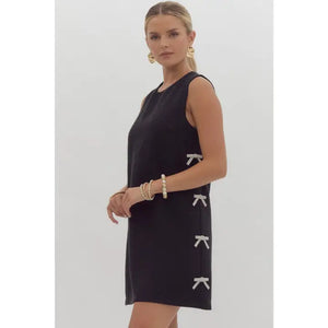 Black Tie Affair Dress - Bell Bottom Blues Boutique 