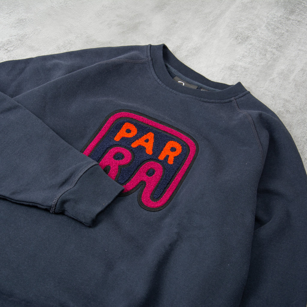 PARRA THE CHASE CREW NECK SWEATSHIRT PINK – BLENDS