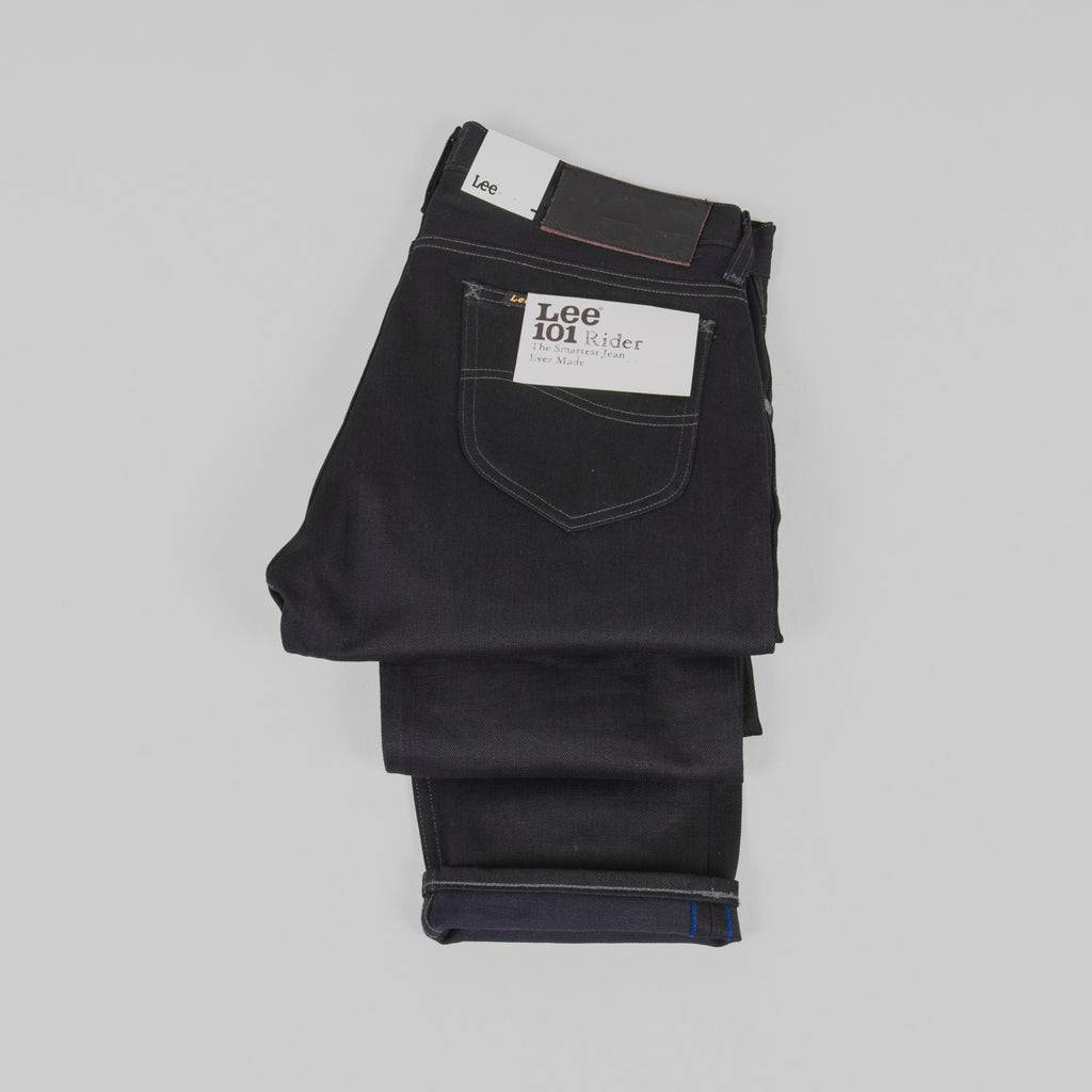 Buy the Lee 101 Z KA Jeans - Dry Blue Selvage @Union Clothing