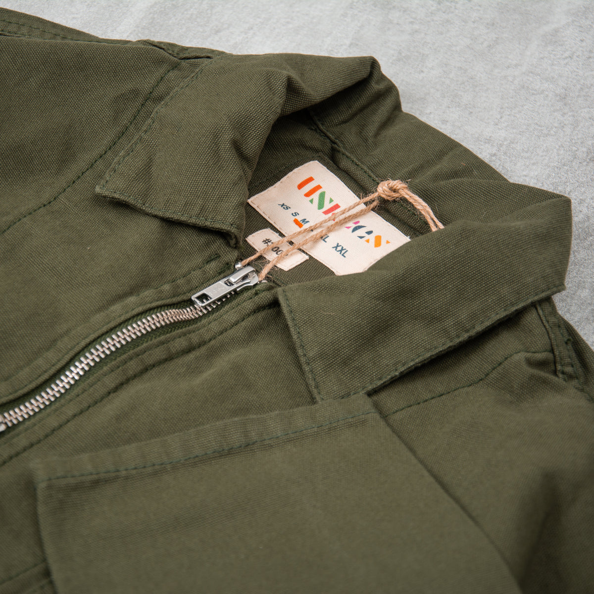 Buy the 3002 Uskees Zip Front Overshirt - Vine Green @Union Clothing ...