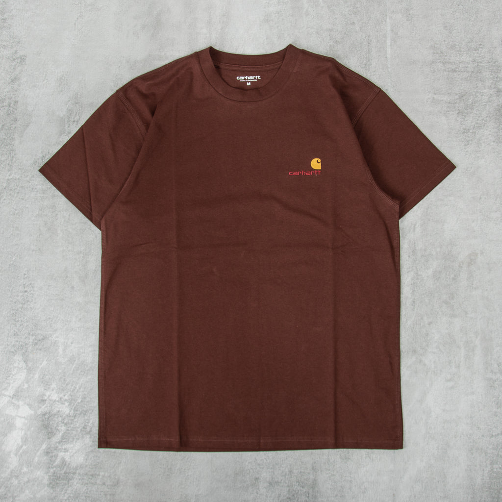 Get the Carhartt WIP Heat Script Tee - Buttercup@ Union Clothing