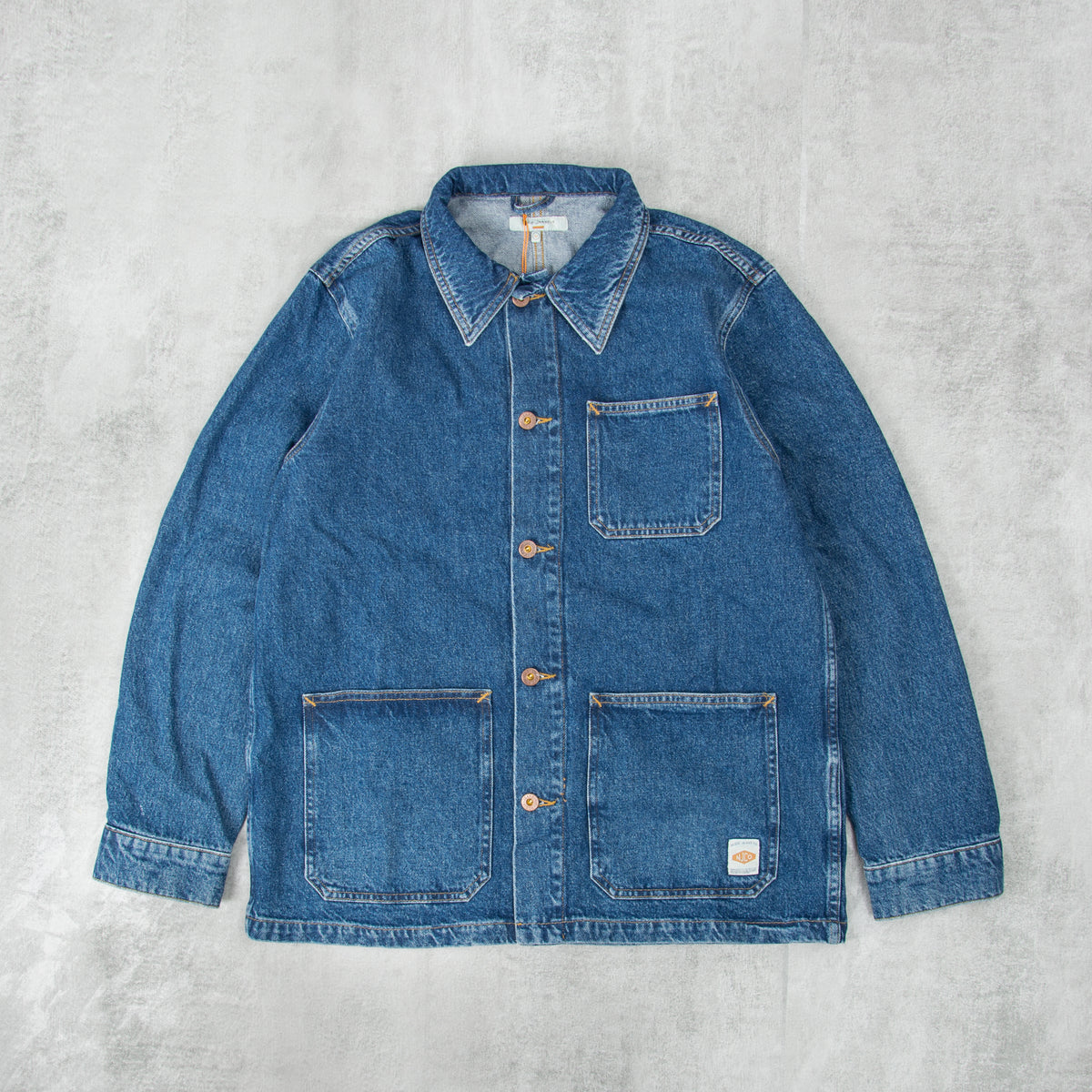 Nudie Barney Worker Jacket - 90s Blue online @Union Clothing | Union ...