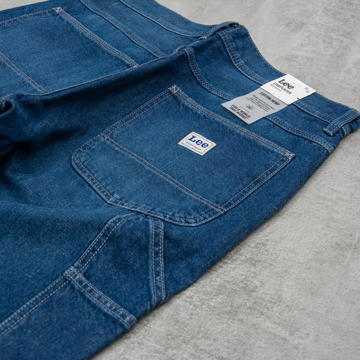 Buy the Lee Carpenter Pant - Mid Worn Bolton@Union Clothing | Union Clothing