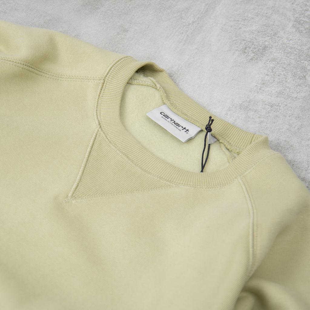 Get the Carhartt Chase Sweatshirt - Agave / Gold @Union Clothing ...