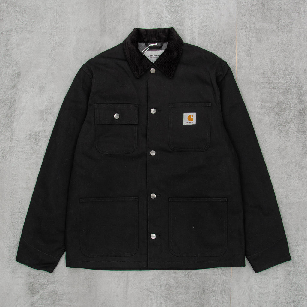 Buy Carhartt Michigan Chore Coat - Black / Black @Union Clothing 