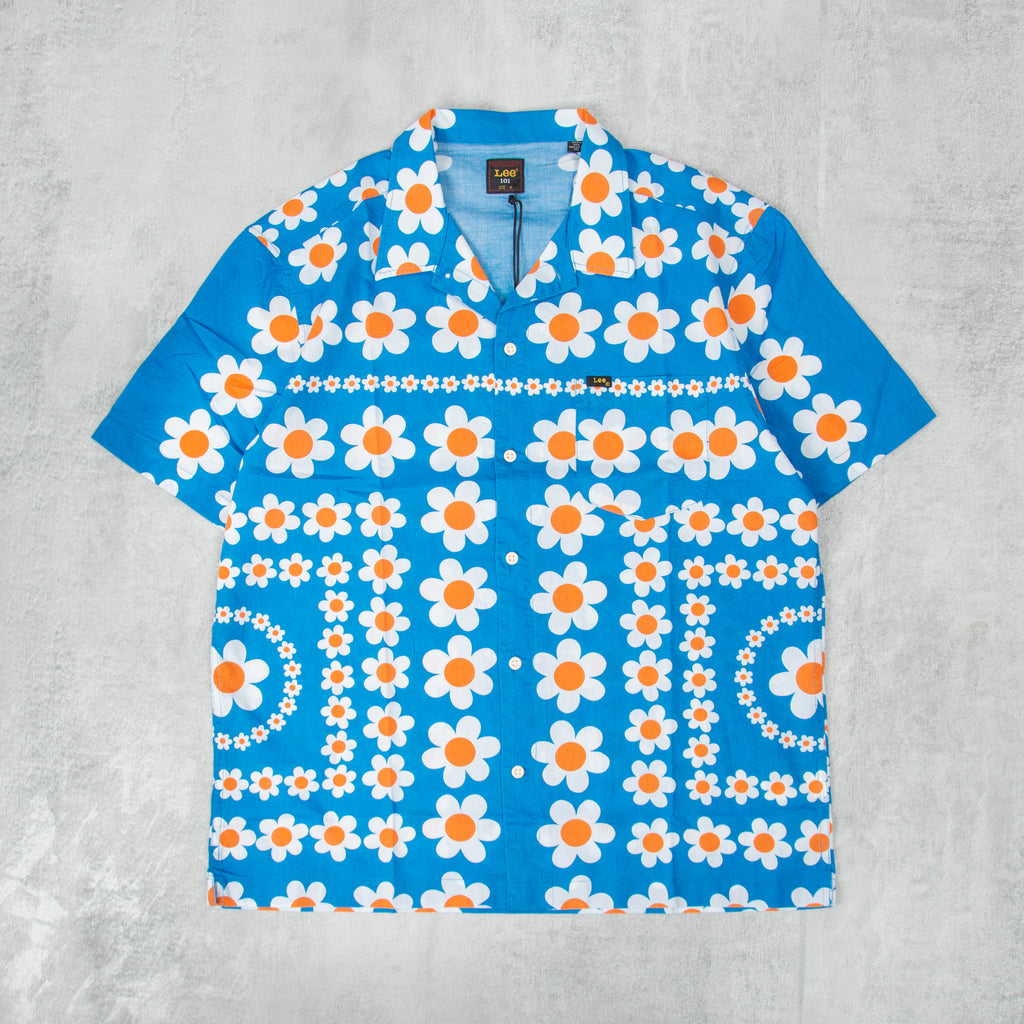 Buy the Lee 101 Resort Shirt - Orange Crush @Union Clothing | Union Clothing