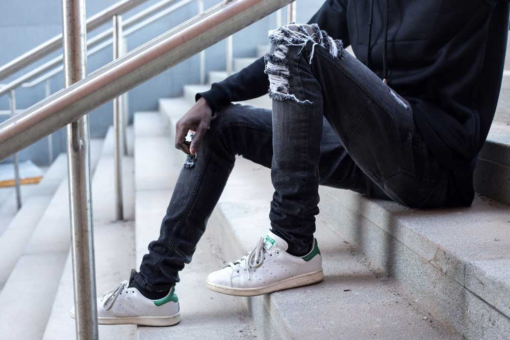 adidas stan smith on feet