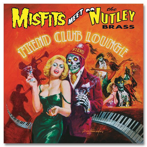 Official Misfits Meet the Nutley Brass Fiend Club CD | Misfits Records