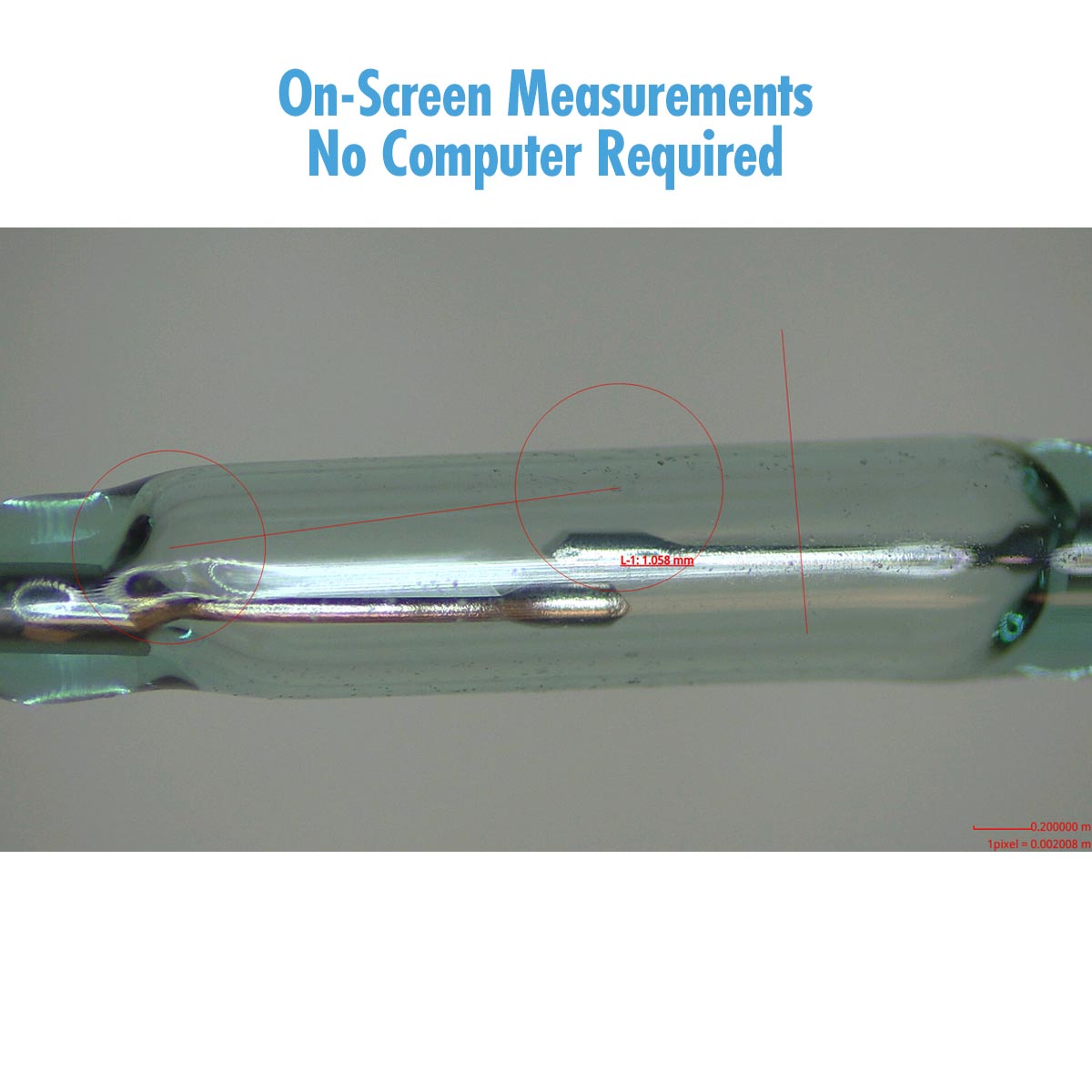 On Screen Measurements