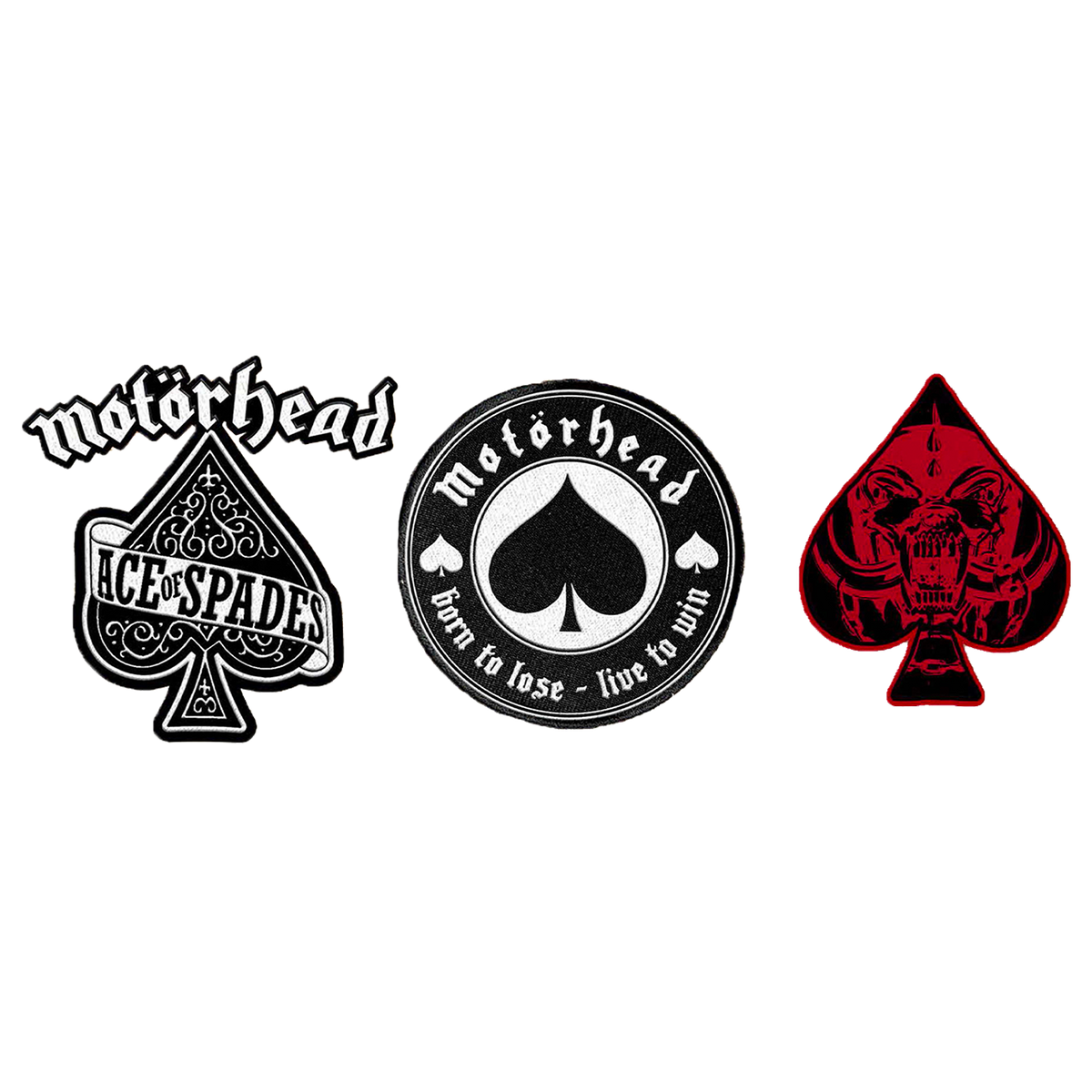 Ace of Spades Patch Set – Motorhead Store