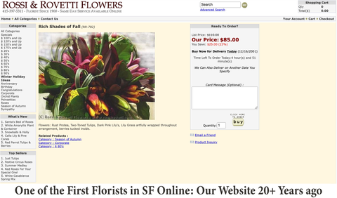 Rossi & Rovetti Flower Delivery Online