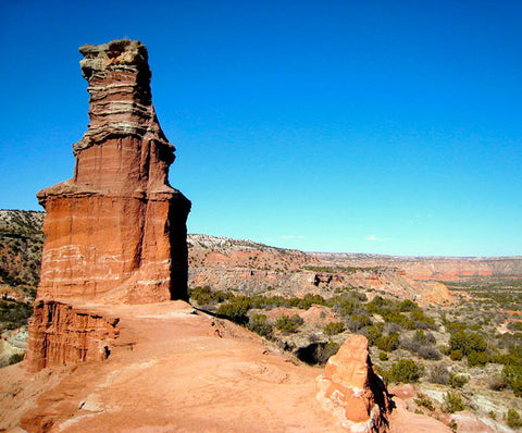 palo duro lighthouse rock formation