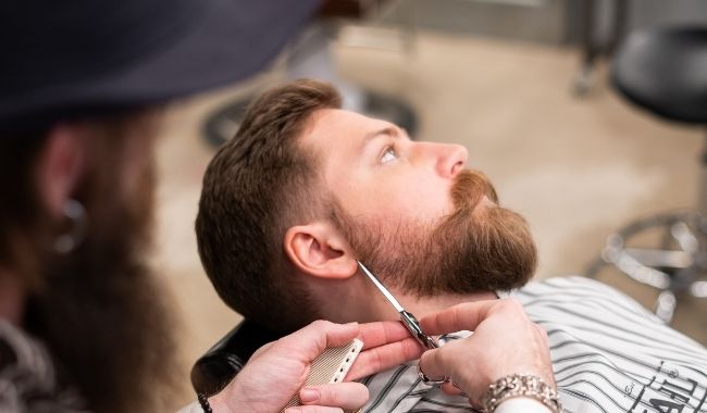 homme barber shop barbe bivouak