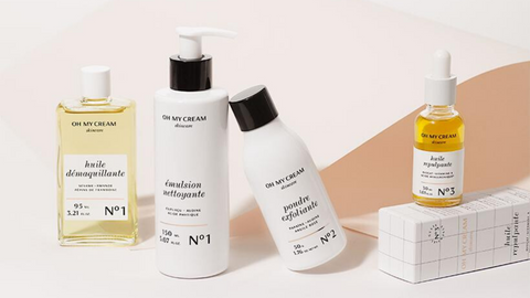 Produits de la marque de cosmétique Oh My Cream