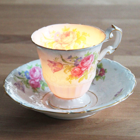 vintage teacup candle giveaway