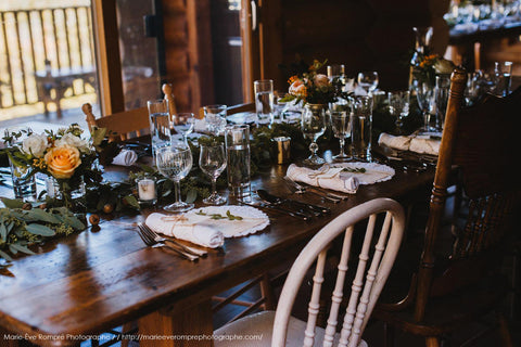 décoration la mariée bohème pour mariages et événements vintage