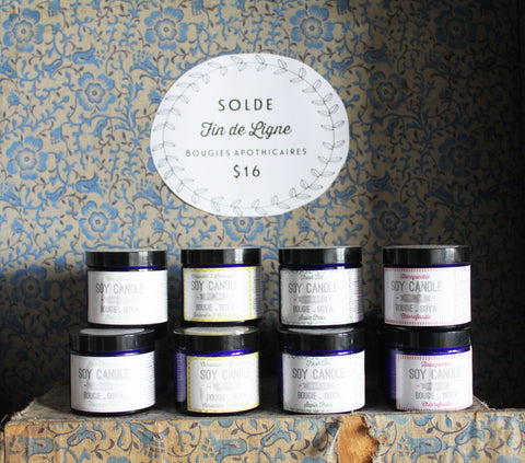 apothecary candles