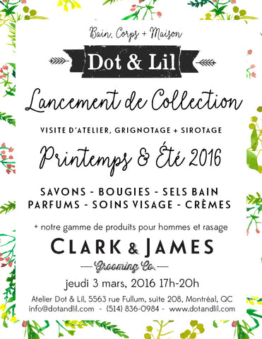 invitation lancement printemps