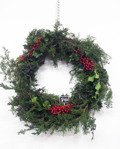 Dot & Lil holiday wreath