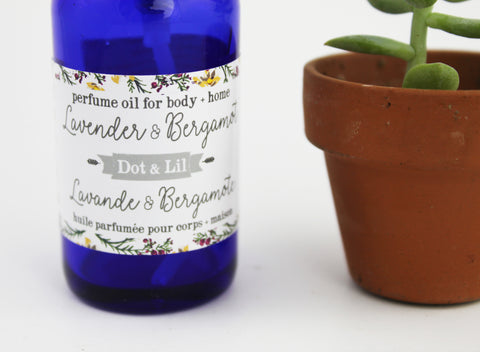 lavender bergamot perfume oil