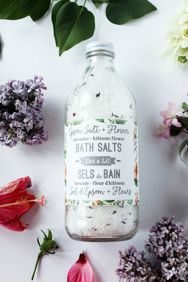 Flower Garden Bath Soak Blend