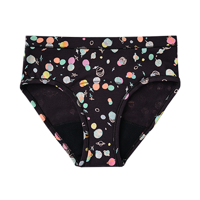 Thinx Teens Brief 3-Pack Period Underwear for Teens, Cotton Underwear Holds  5 Tampons, Feminine Care Period Panties : : Clothing, Shoes 