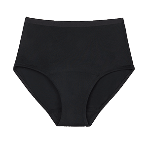 Women's leak-proof panties short tighten urine absorption Black