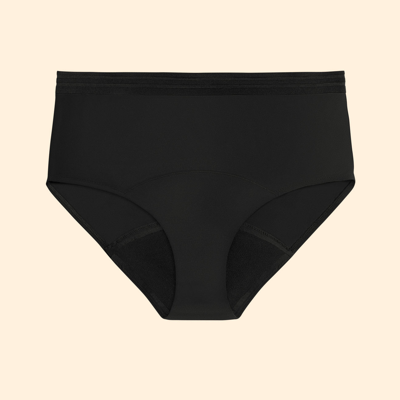 Basic High Waist Underwear for Leaks