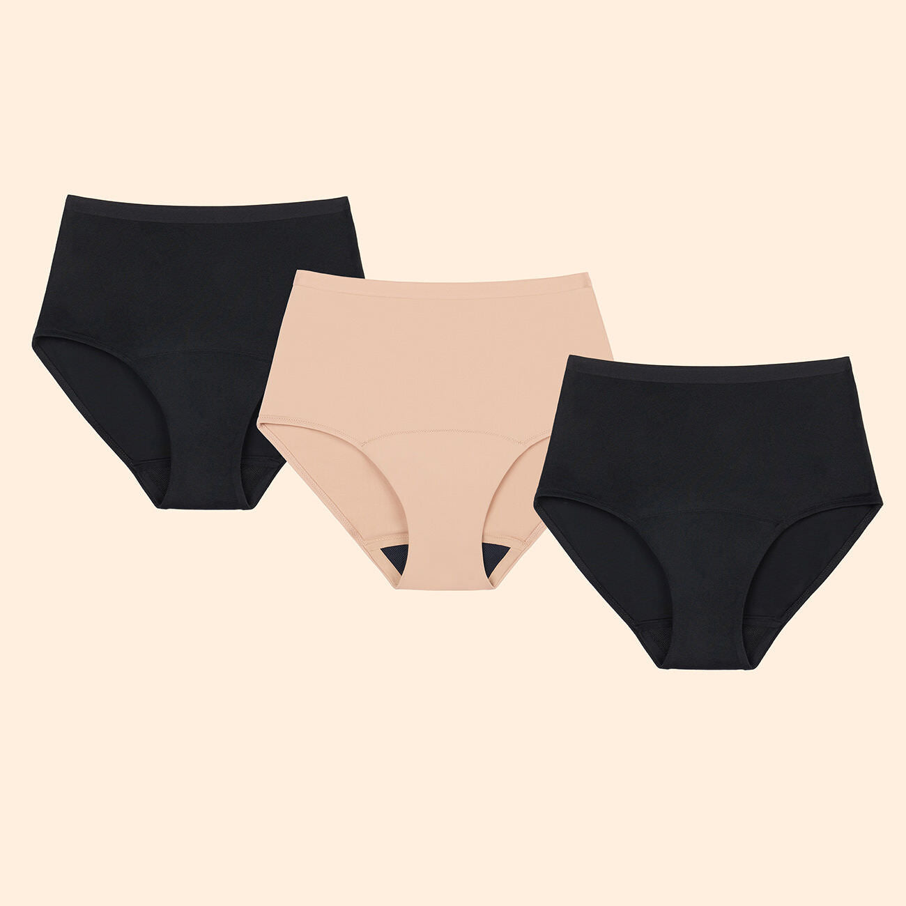 White Panties With Uterus Print Underwear -  Sweden