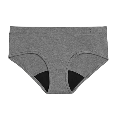 Womens Underwear Cotton,Womens Period Leakproof Underwear Menstrual Panties  Incontinence Protective Briefs(S,Black) 