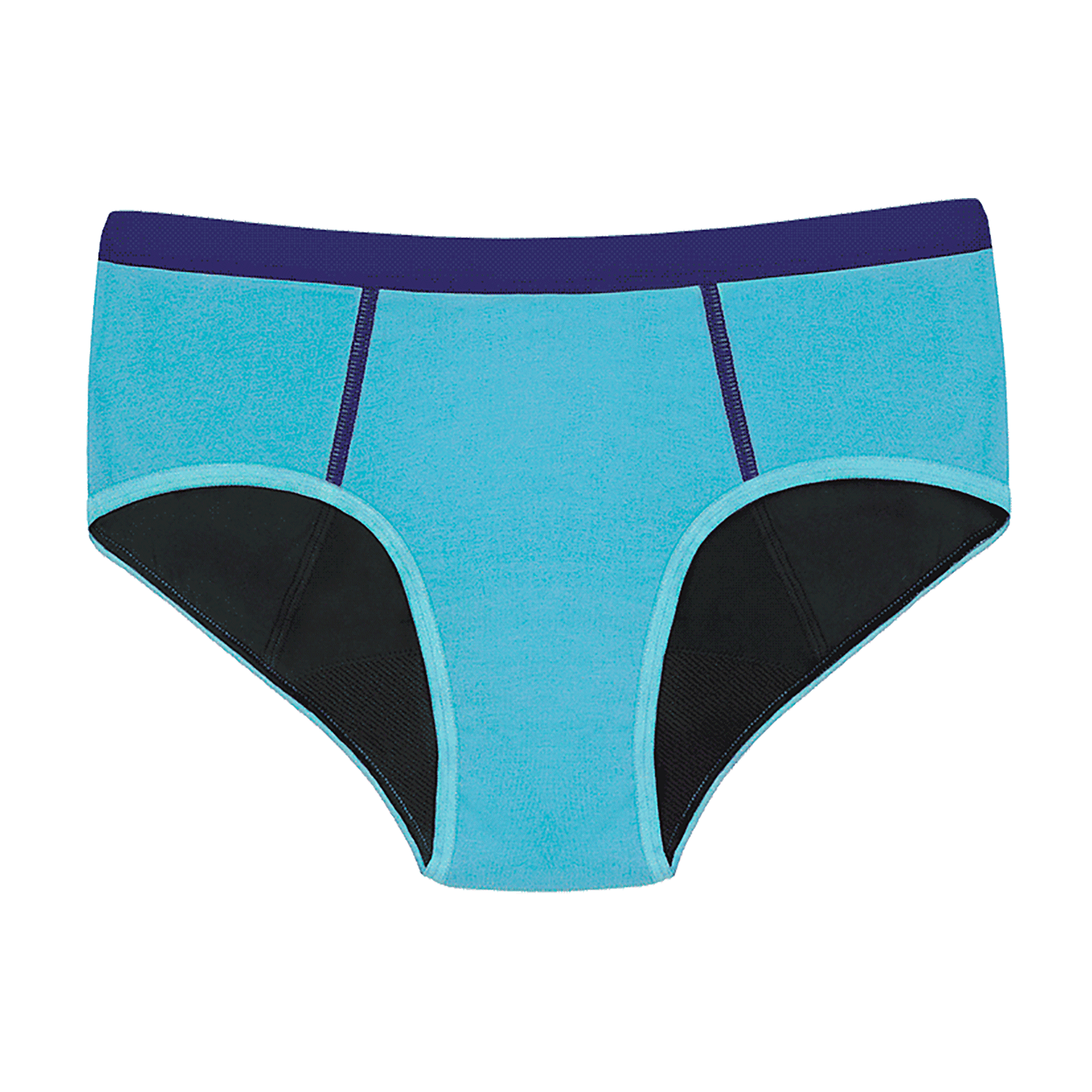 teens super brief teen period underwear - dragonfly in sizes 9-16 tween leakproof undies