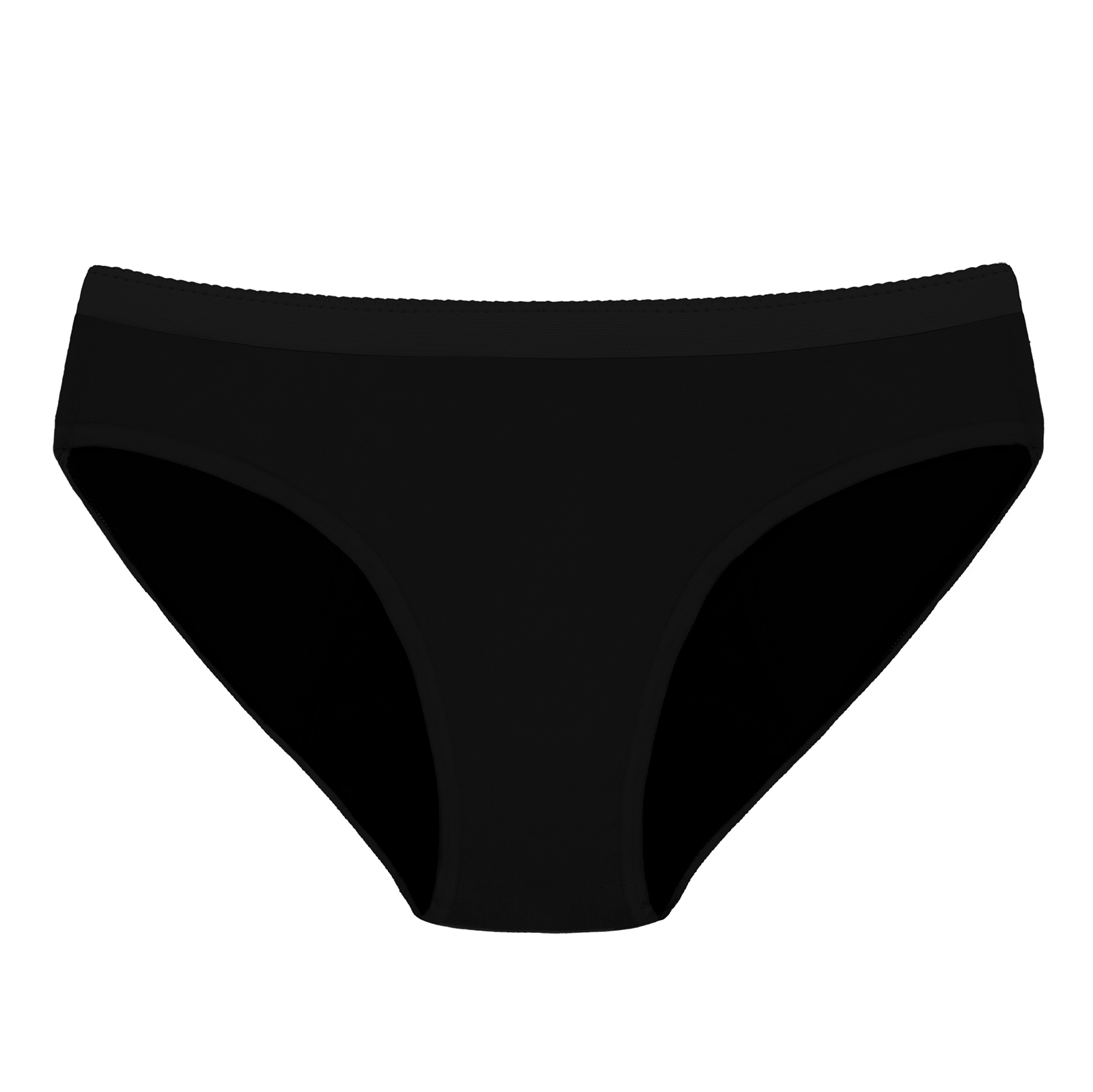 teens super bikini teen period underwear - black in sizes 9-16 tween leakproof undies